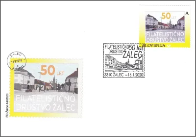 FILATELISTIČNO DRUŠTVO ŽALEC - 50 LET
